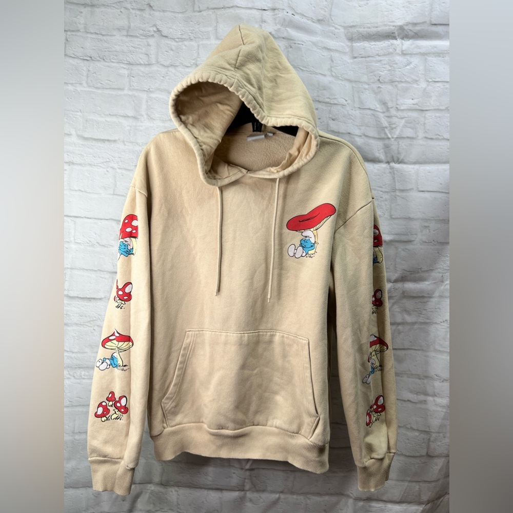 Papa Smurf Under the Mushroom Hooded Jacket